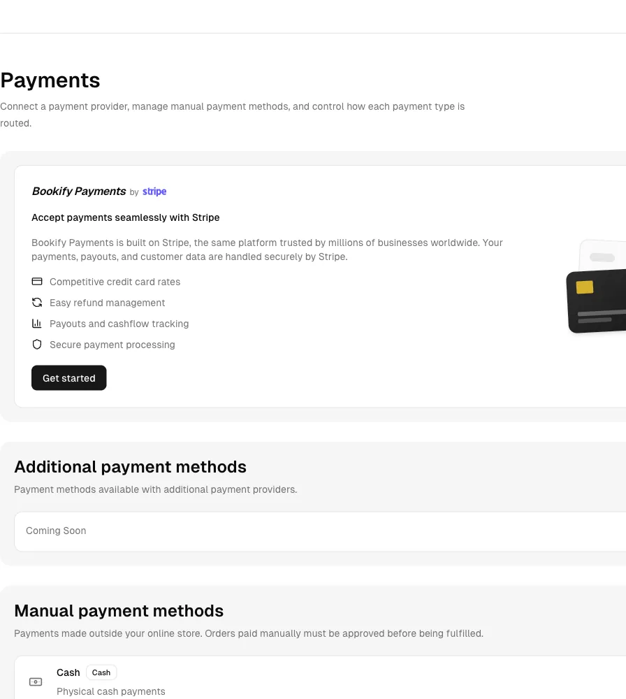 Life Coaching software showing payments.